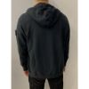 圖片 Stone island 石頭島 經典手臂小logo設計 黑色 連帽外套