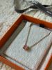 圖片 Hermes mini pop h新款拼色項鍊 兩色可選