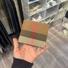 圖片 BURBERRY 經典格紋帆布零錢袋短夾