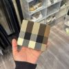 圖片 BURBERRY 經典格紋帆布零錢袋短夾