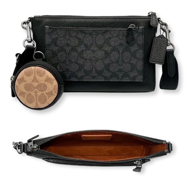 圖片 COACH經典老花二合一側背包