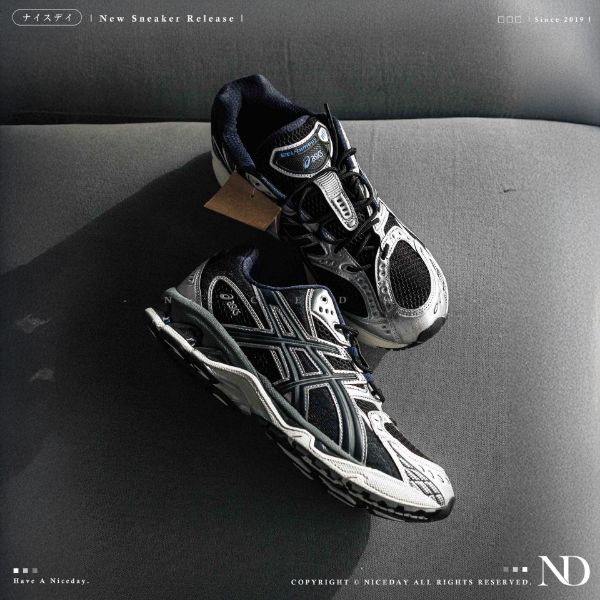 NICEDAY 代購 Asics Gel-NIMBUS 10.1 午夜藍 黑藍 藍 深藍 復古 機能 工裝 男女鞋 1203A543-003