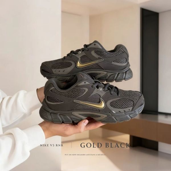 NICEDAY 代購 Nike RNR 黑金 金黑 碳黑 復古 慢跑 女鞋 II6294-200