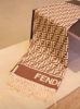 圖片 《我最便宜!全新正品》FENDI FF焦糖色羊毛與羊絨圍巾