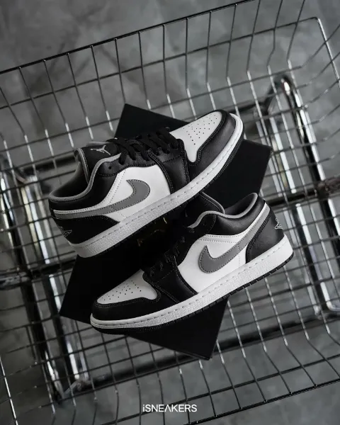 iSNEAKERS 現貨  Air Jordan 1 Low "Shadow" 影子灰 黑白灰 553558-040