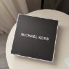 圖片 Michael Kors MK皮帶短夾禮盒組（黑色）