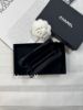 圖片 Chanel 25p cf 全黑so black 拉鍊卡包/錢包