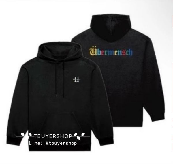 圖片 GD 權志龍 Ubermensch 黑色帽tee 尺寸XL