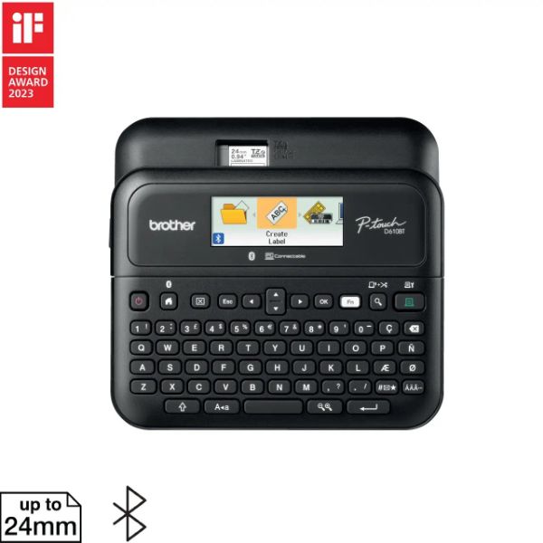 圖片 BROTHER PT-D610BT 專業型 彩色背光螢幕標籤機(可單機/ 電腦/手機連線使用)