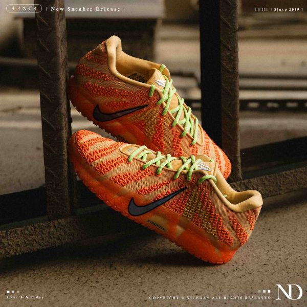 NICEDAY 代購 NIKE JA 3 Daybreak Morant 橘色 橘黃 籃球鞋 莫蘭特 實戰 籃球鞋 HF2794-201