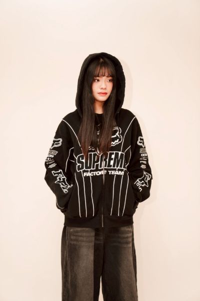 Supreme x Fox Racing FW25 Week9 Zip Up Hooded Sweatshirt	