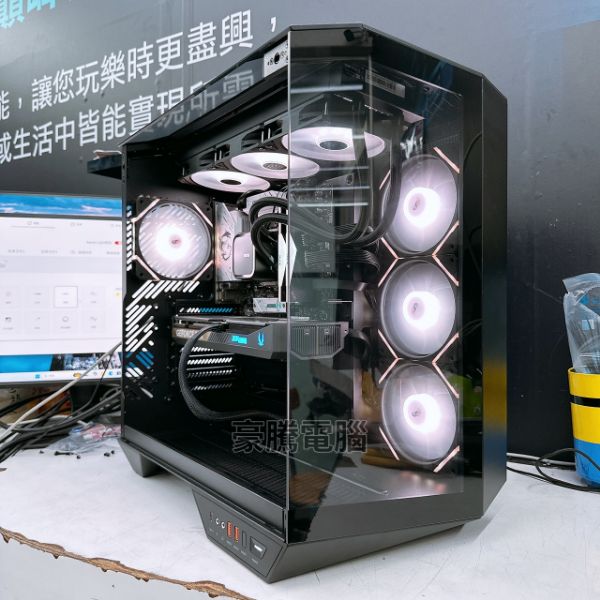 圖片 奶熊3號 INTEL I5-14600K 獨顯 RTX5070 12G 電競主機 DY470 鑽石海景房