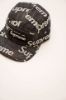 Supreme FW25 Week10 Jacquard Logos Denim Camp Cap	