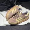 NICEDAY 代購 Adidas Originals Gazelle Bold 摩卡 黃 咖啡 焦糖底 厚底 增高 老爹 麂皮 復古 JI2697