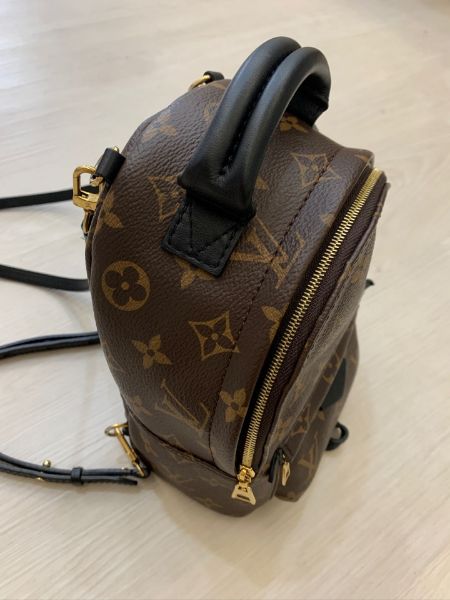 圖片 「M.Y精品」LV 路易威登 小書包 後背包 老花新款拉鏈 近新全配 二手甜甜價