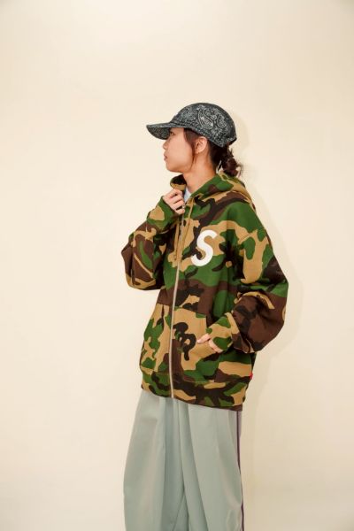 Supreme FW25 Week11 S Logo Zip Up Hooded Sweatshirt