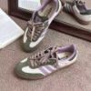 NICEDAY 代購 Adidas Samba OG 紫綠 紫色 白 米白 中性 復古 女鞋 JP5675