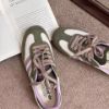 NICEDAY 代購 Adidas Samba OG 紫綠 紫色 白 米白 中性 復古 女鞋 JP5675