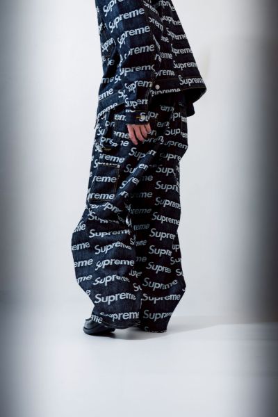 Supreme FW25 Week10 Jacquard Logos Painter Jean	