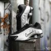 NICEDAY 現貨 Nike Shox R4 Metallic Silver 灰銀 灰 銀 彈簧 復古 男鞋 HQ1988-007