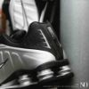 NICEDAY 現貨 Nike Shox R4 Metallic Silver 灰銀 灰 銀 彈簧 復古 男鞋 HQ1988-007