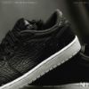 NICEDAY 現貨 Air Jordan 1 Swooshlost 沒有勾勾 無勾 荔枝皮 黑色 奶油底 復古 簡約 848775-005