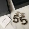 圖片 Chanel 23p 編織水鑽No5耳針