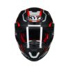圖片 KYT STRIKER ST-09 #2 消光黑紅 代理公司貨 全罩 安全帽 彩繪