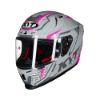 圖片 KYT STRIKER ST-10 #2 灰桃 代理公司貨 全罩 安全帽 彩繪