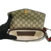 圖片 Gucci 展示品 Ophidia GG 帆布迷你翻蓋肩背/斜背包(764961-棕)