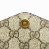 圖片 Gucci 展示品 Ophidia GG 帆布迷你翻蓋肩背/斜背包(764961-棕)