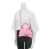 圖片 Balenciaga 展示品 Hourglass 鱷魚壓紋皮革手提/斜背沙漏包-XS(592833-粉)