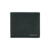 圖片 Gucci 銀Logo粒面牛皮品牌八卡對開短夾(771148-黑)