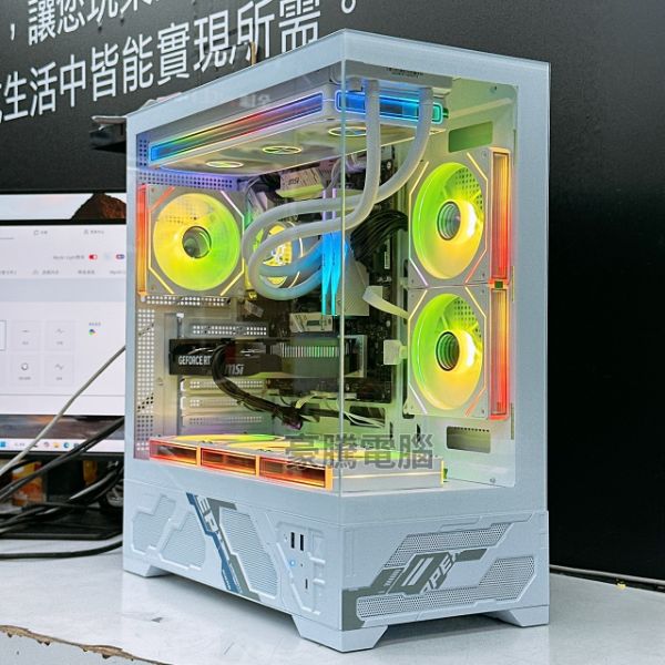 圖片 奶熊6號 INTEL I5-14400F 獨顯 RTX5060TI 16G 繪圖、2K 入門 遊戲機 電腦