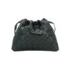 圖片 Bottega Veneta Dustbag 編織牛皮小號斜背雲朵包(黑)
