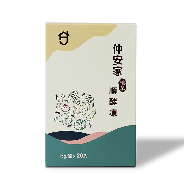 圖片 仲安家 植萃順酵凍（20包/盒）