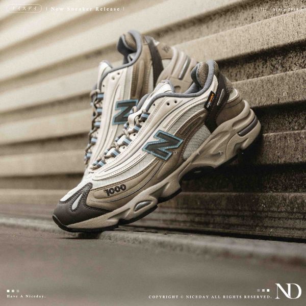 NICEDAY 現貨 New Balance 1000 卡其灰 淺灰 灰藍 灰 焙茶 CORDURA 抗撕裂 復古 M1000I