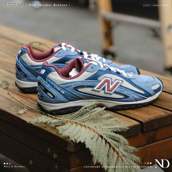 NICEDAY 現貨 New Balance 204 L 復古藍 藍 海軍藍 深藍 U204LNPA