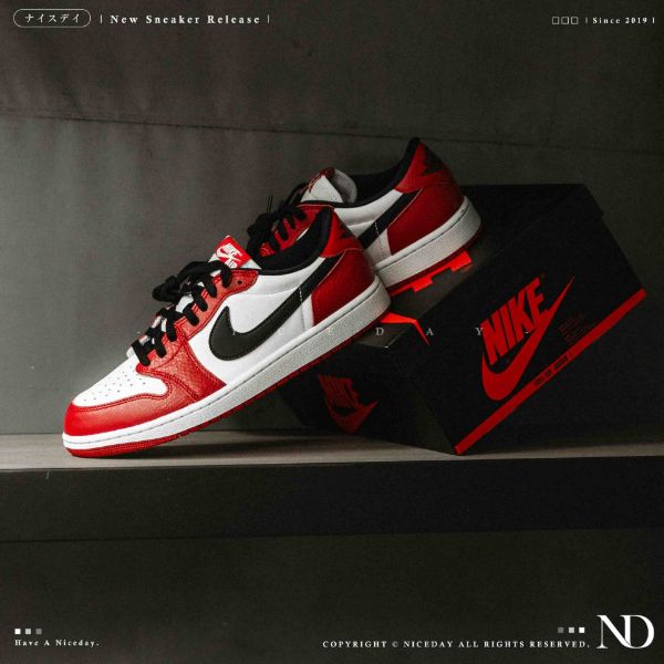 NICEDAY 部分現貨 Air Jordan 1 Retro Low OG 芝加哥 復古 經典 運動 男鞋 HQ6998-600