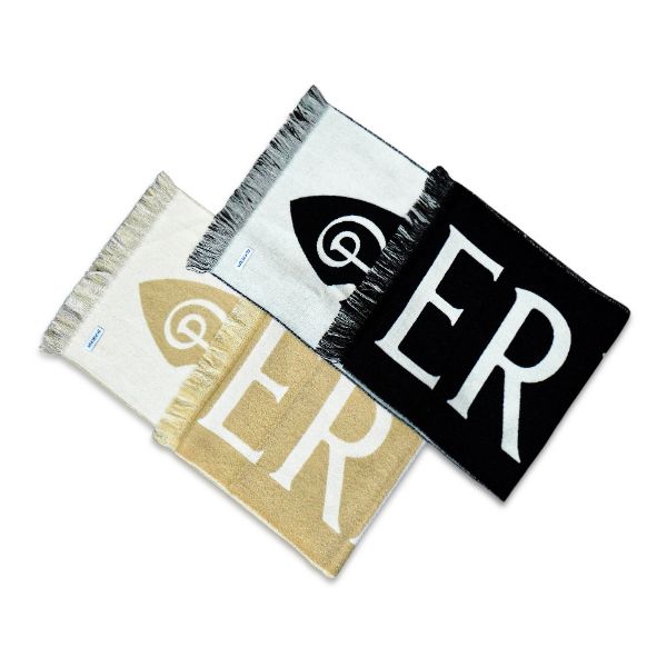 圖片 Burberry 品牌徽標字母logo羊毛圍巾(8109563-多色)