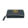 圖片 Chanel 19 雙C金Logo羊皮拉鍊零錢包(AP0949-深藍)