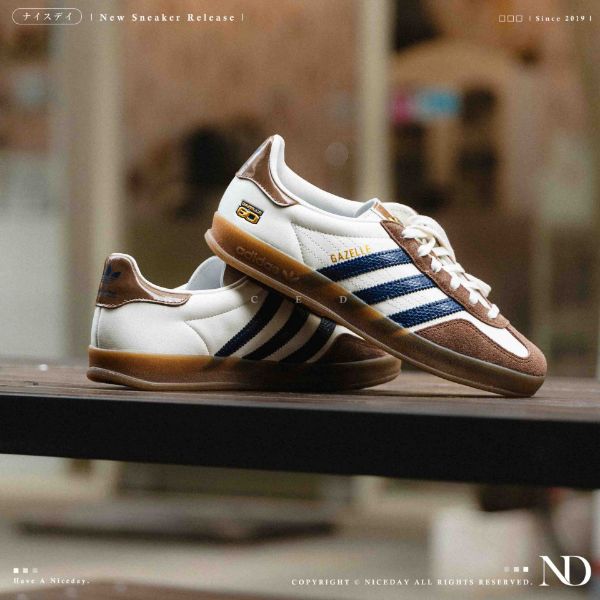 NICEDAY 代購 Adidas Gazelle Indoor 60週年 摩卡 米白 焦糖底 美拉德 JP9221