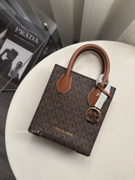 圖片 Michael Kors MK Mercer咖色老花琴譜包