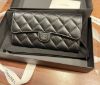 圖片 Chanel A80758 Continental Wallet 菱格紋荔枝皮長夾