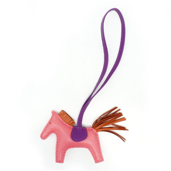 圖片 Hermes Rodeo PM 小馬吊飾(唇膏粉/薑餅色/紫羅蘭)