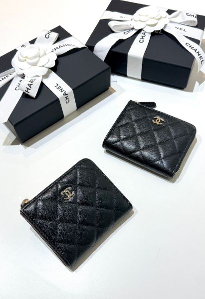 圖片 Chanel 新款L拉鍊卡包