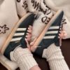NICEDAY 代購 Adidas Samba OG 緞帶 銀灰 灰銀 灰黑 粉 白粉色 女鞋 IH8047