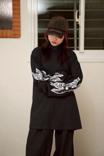 Supreme x ANTIHERO FW25 Week12 Eagle L S Tee	