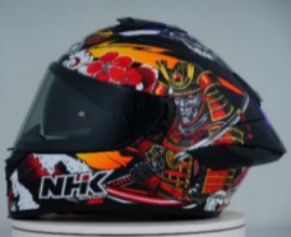 圖片 【台中硬了安全帽】NHK K5R 彩繪款 鬼虎刃 新品 含稅 台灣公司貨