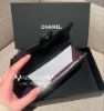 圖片 Chanel 黑金 荔枝皮 信封中夾 很久沒遇到啦